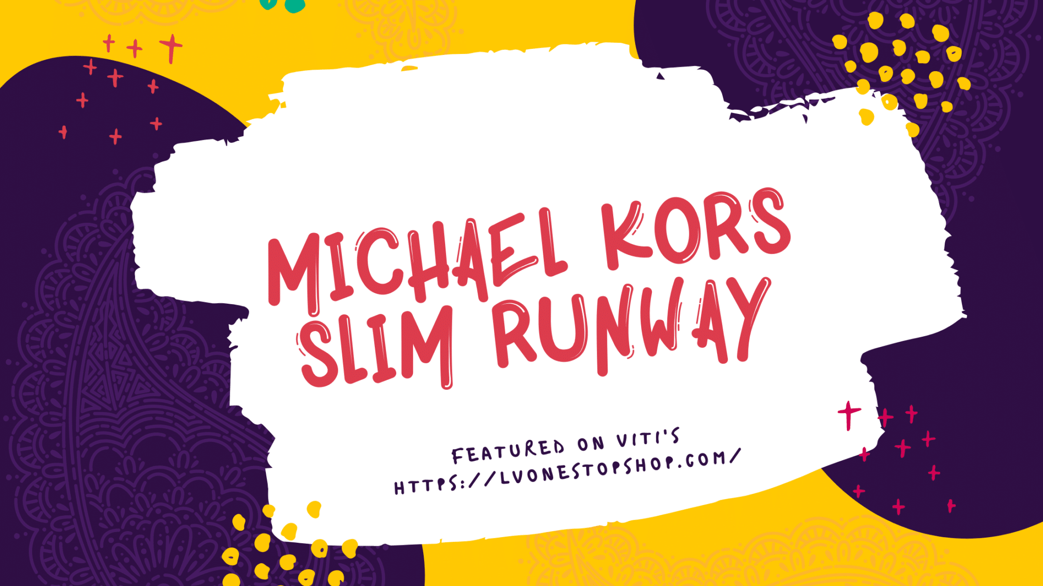 Michael Kors Slim Runway review