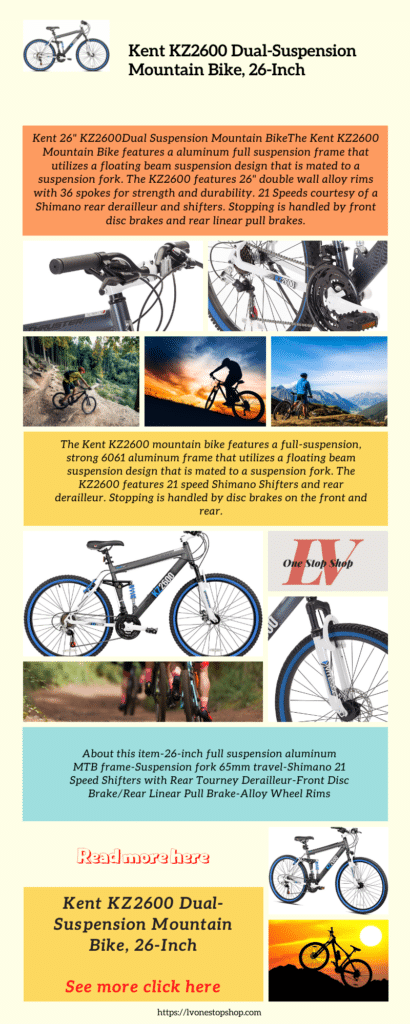 Kent KZ2600 Mountain Bike info