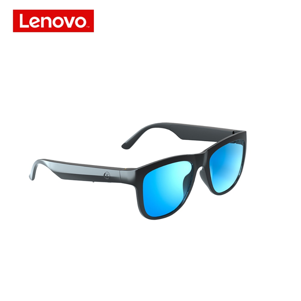 Lenovo Smart Music Sunglasses earphone HIFI Sound Quality Wireless Bluetooth 5.0 Headphone Driving Glasses Earbuds with Mic