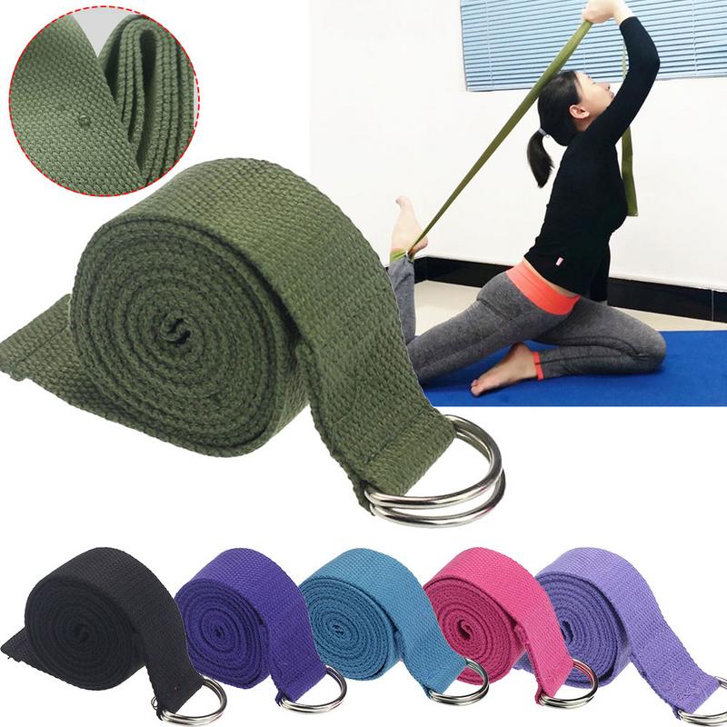 Yoga Stretching Belt Gym Shaping Yoga Rope Can't Afford The Ball No Lint Stretching Belt Strength Training Elastic Band