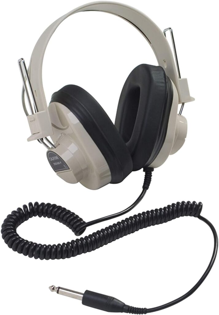 Califone MONAURAL Headphone 5 Straight Cord