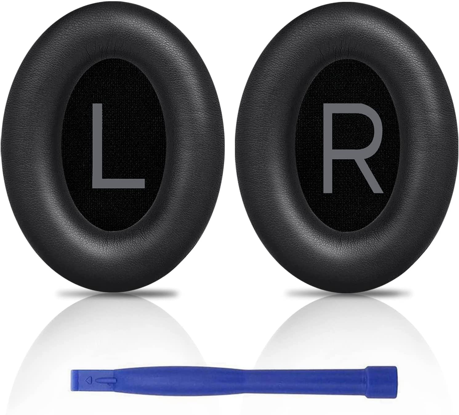 Professional Ear Pads Cushions Replacement for Bose QuietComfort 45 (QC45) Over-Ear Headphones, Ear Pads with Softer Protein Lea