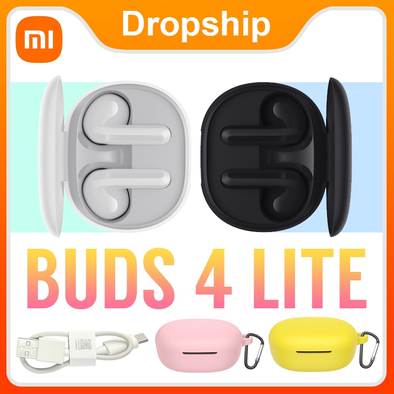 Xiaomi Redmi Buds 4 Lite Global Edition True Wireless Headphones Bluetooth Earphones Musci Headset Fashion Lightweight Earbuds