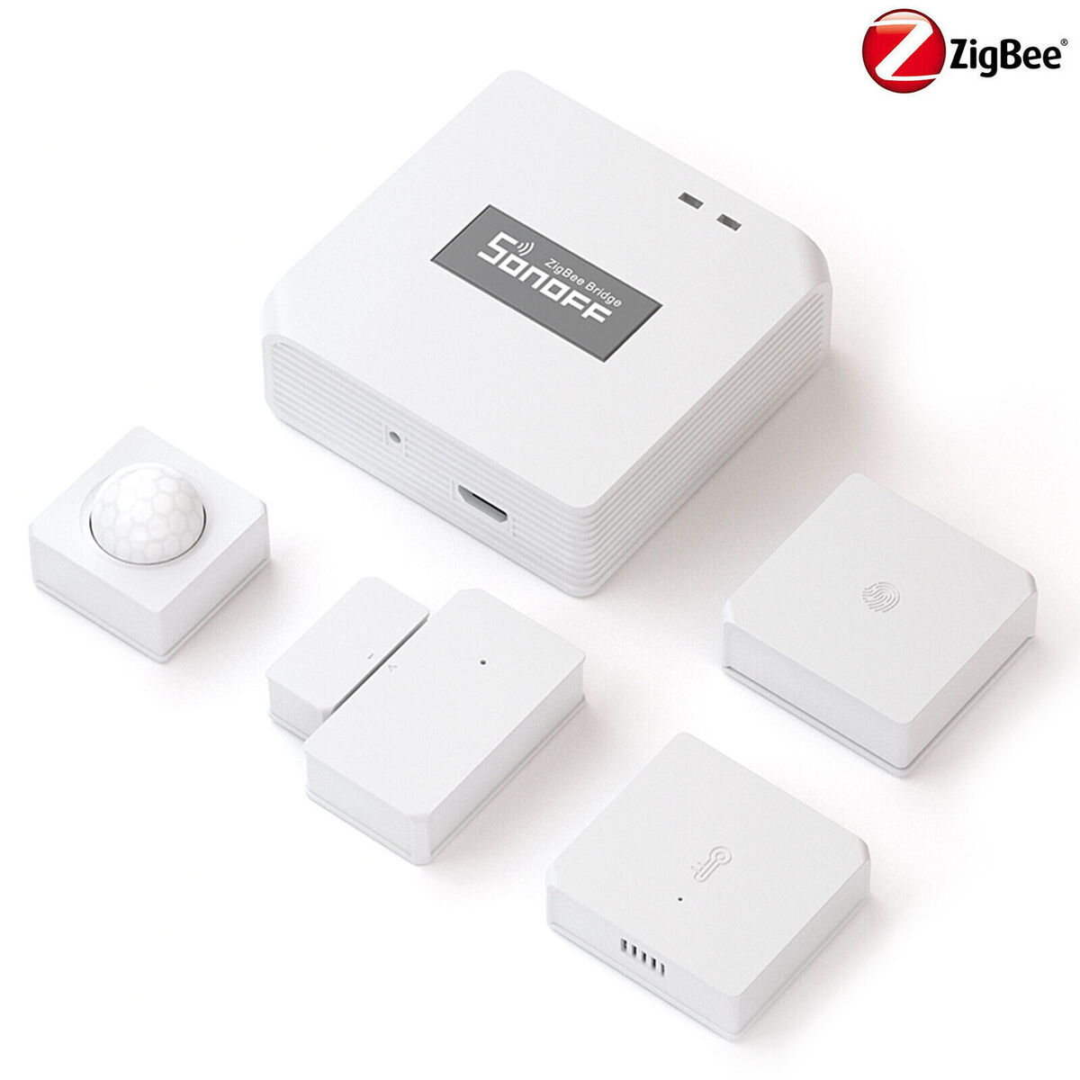 1-3x SONOFF Zigbee Gateway /Smart On-Off Switch /Temperature /Door/Motion Sensor