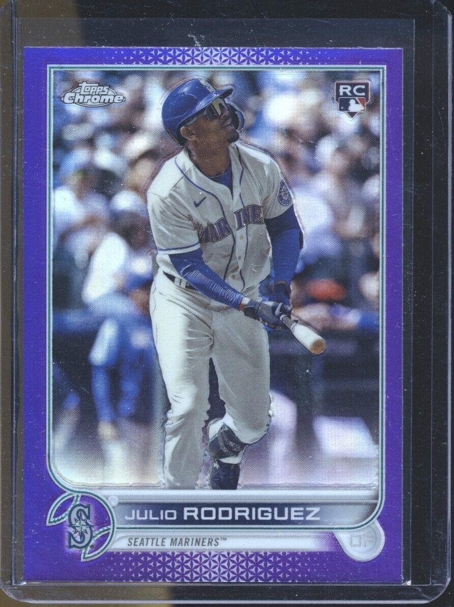 2022 Topps Chrome Update Purple Refractor RC COMPLETE YOUR SET JULIO RODRIGUEZ +