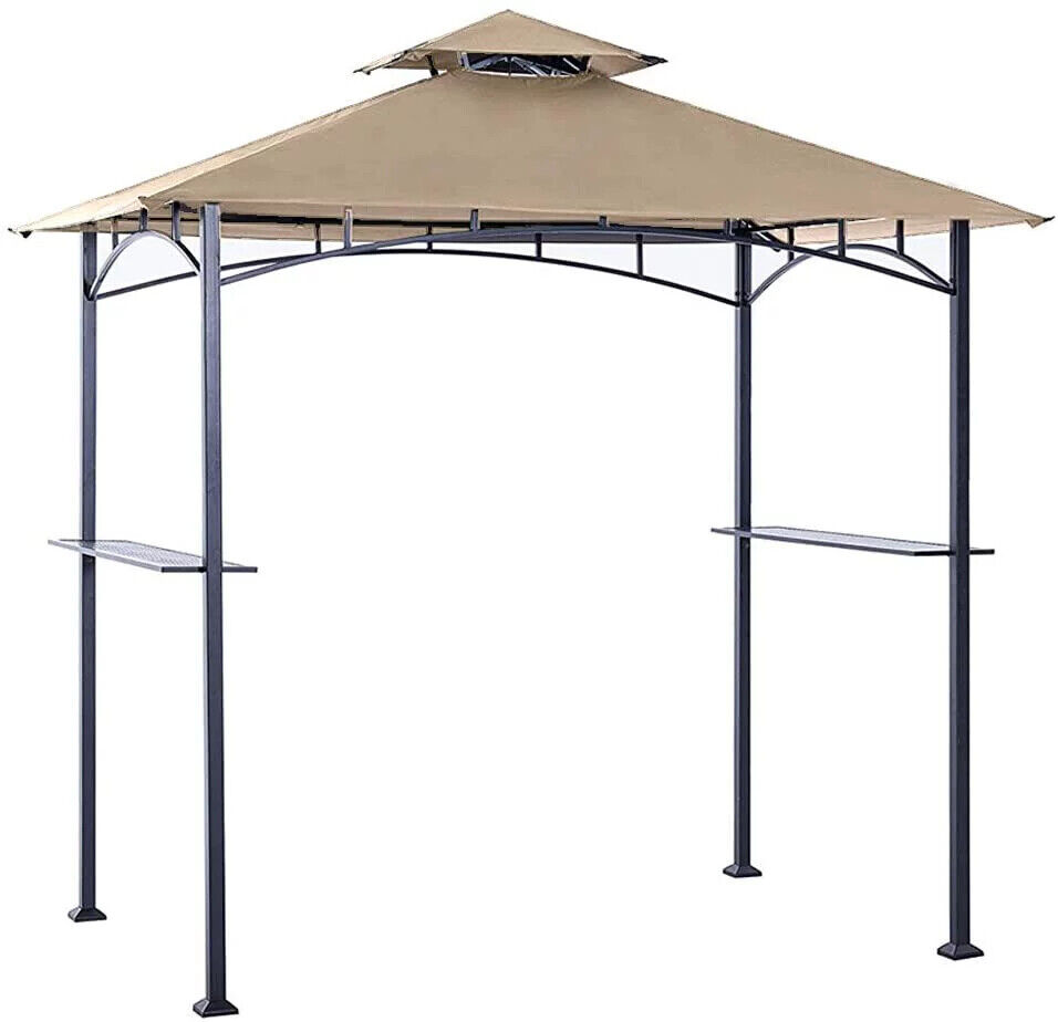 ABCCANOPY Grill Shelter Replacement Canopy Roof-Beige