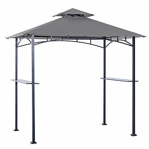 ABCCANOPY Grill Shelter Replacement Canopy Roof ONLY FIT for Gazebo Model L-G...