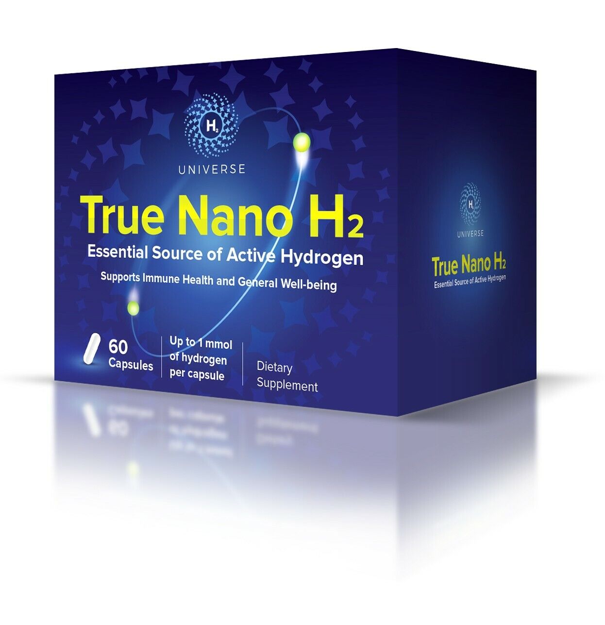 Best Source of Active Hydrogen Nanobubbles - True Nano H2 (20 mL of H2/capsule)