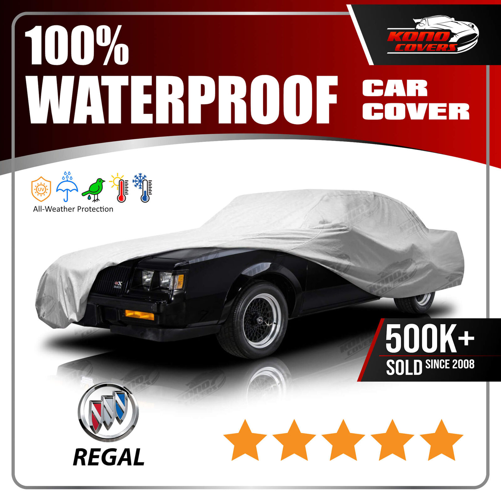 [BUICK GRAND NATIONAL] CAR COVER - Ultimate Full Custom-Fit 100% All Weather