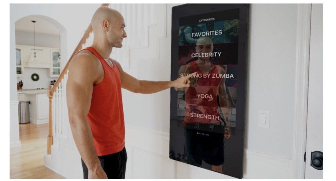 Echelon ECH-REFL02 Reflect 50" Smart Connect Full HD Home Gym Mirror -...
