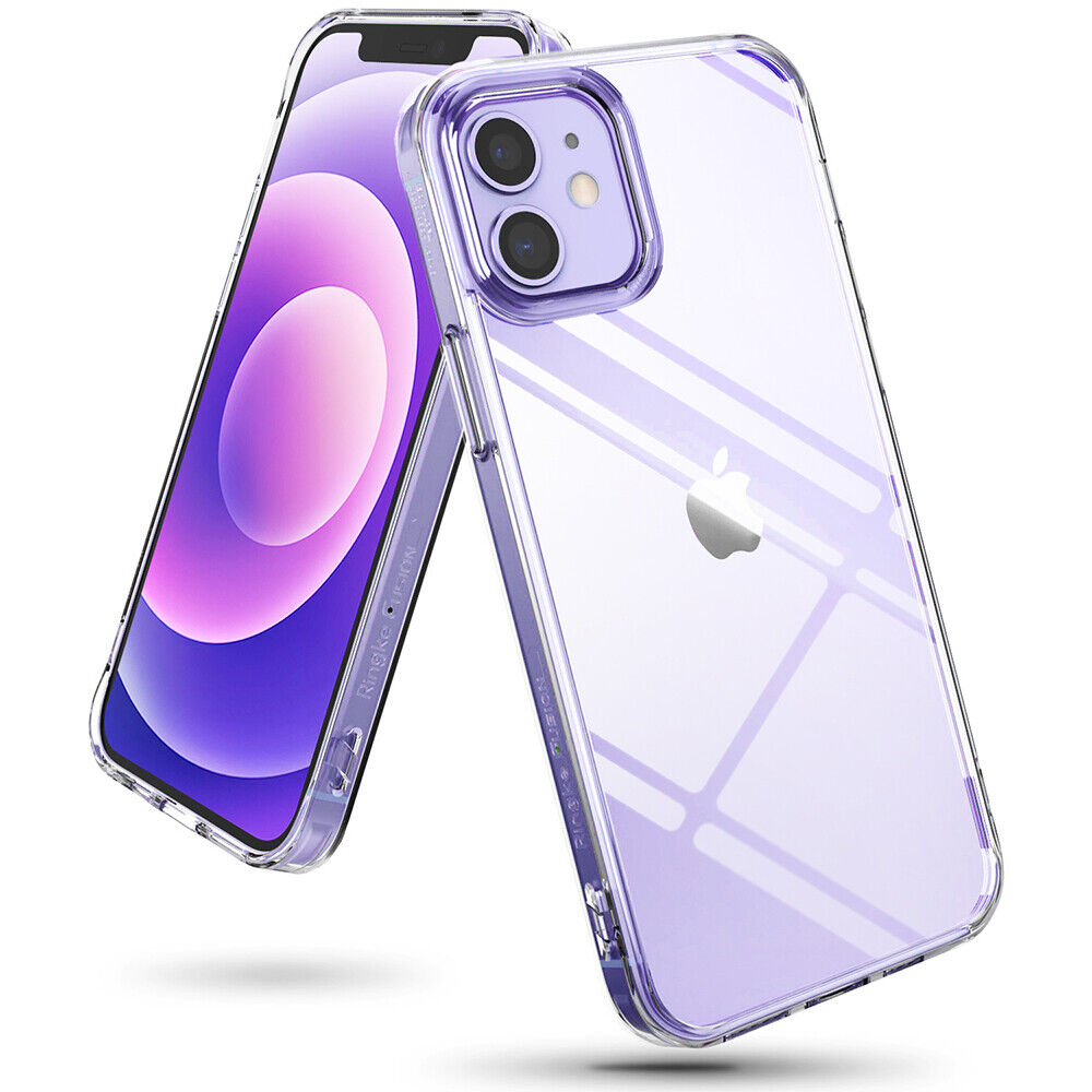 For iPhone 12 Pro Max / 12 Pro / 12 / 12 Mini Case | Ringke [FUSION] Clear Cover