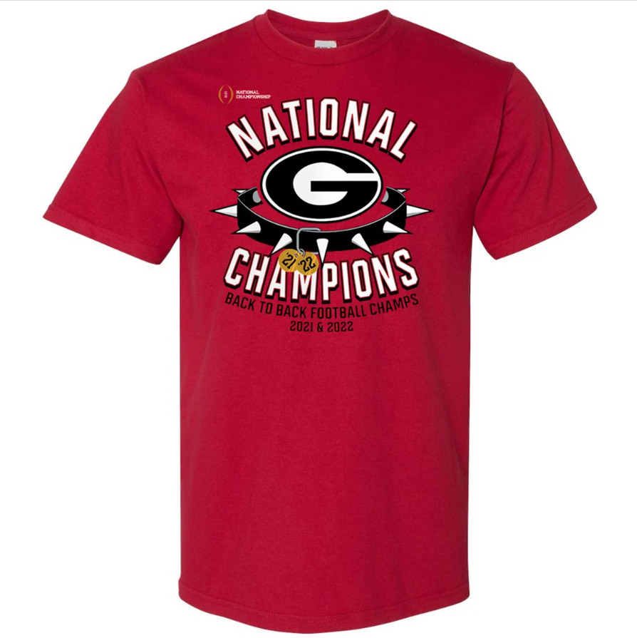 Georgia Bulldogs Back-To-Back College Football Playoff National Champions