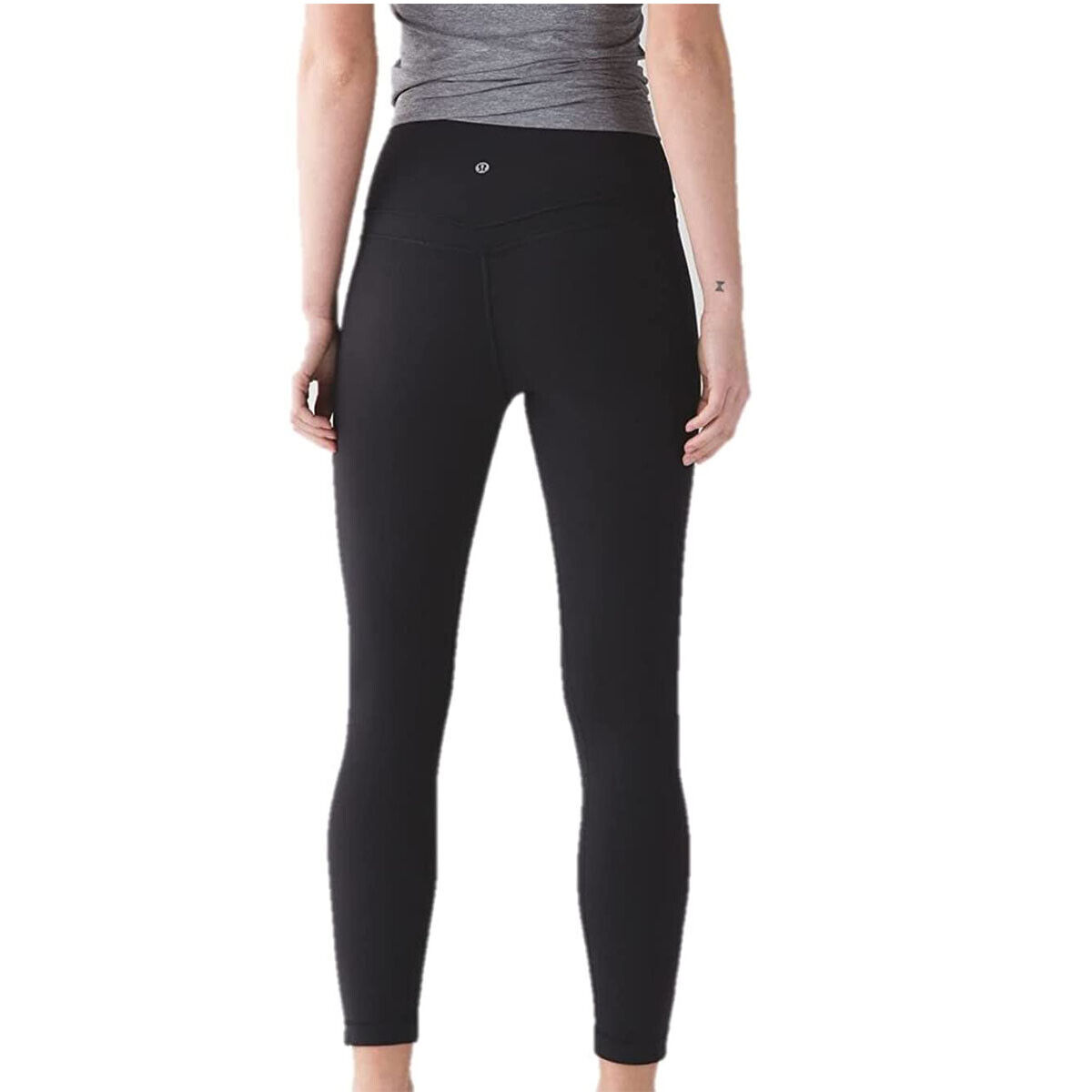 Lululemon Align Yoga Pants 25" High Rise Women Sport Leggings Black Full Size