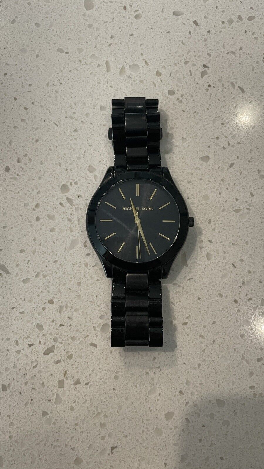 Michael Kors Slim Runway Women's Black Watch - MK3587