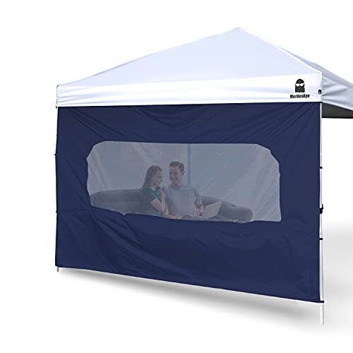 MordenApe Sunshade Sidewall with Window for 10x10 Pop Up Canopy, Instant Canopy