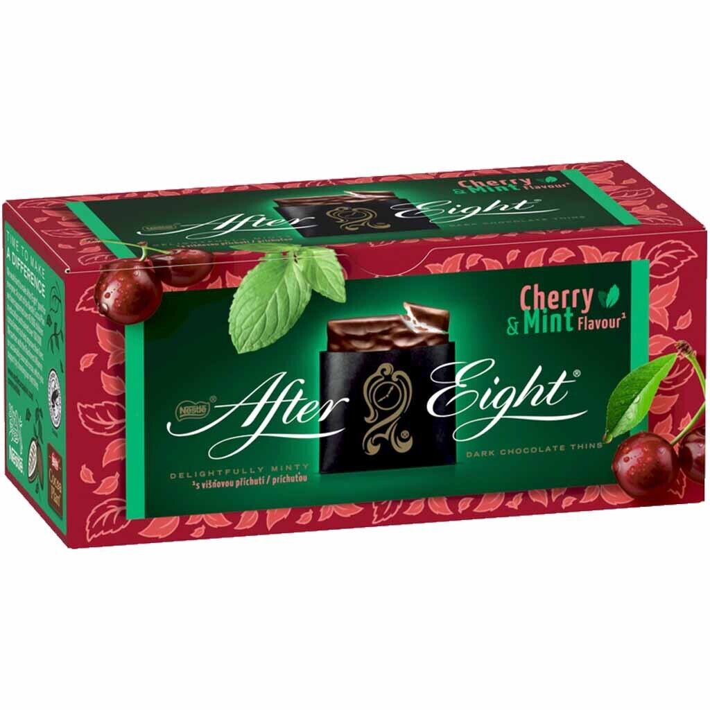 Nestle AFTER EIGHT Cherry & Mint chocolate covered thin mints 200g FREE SHIP