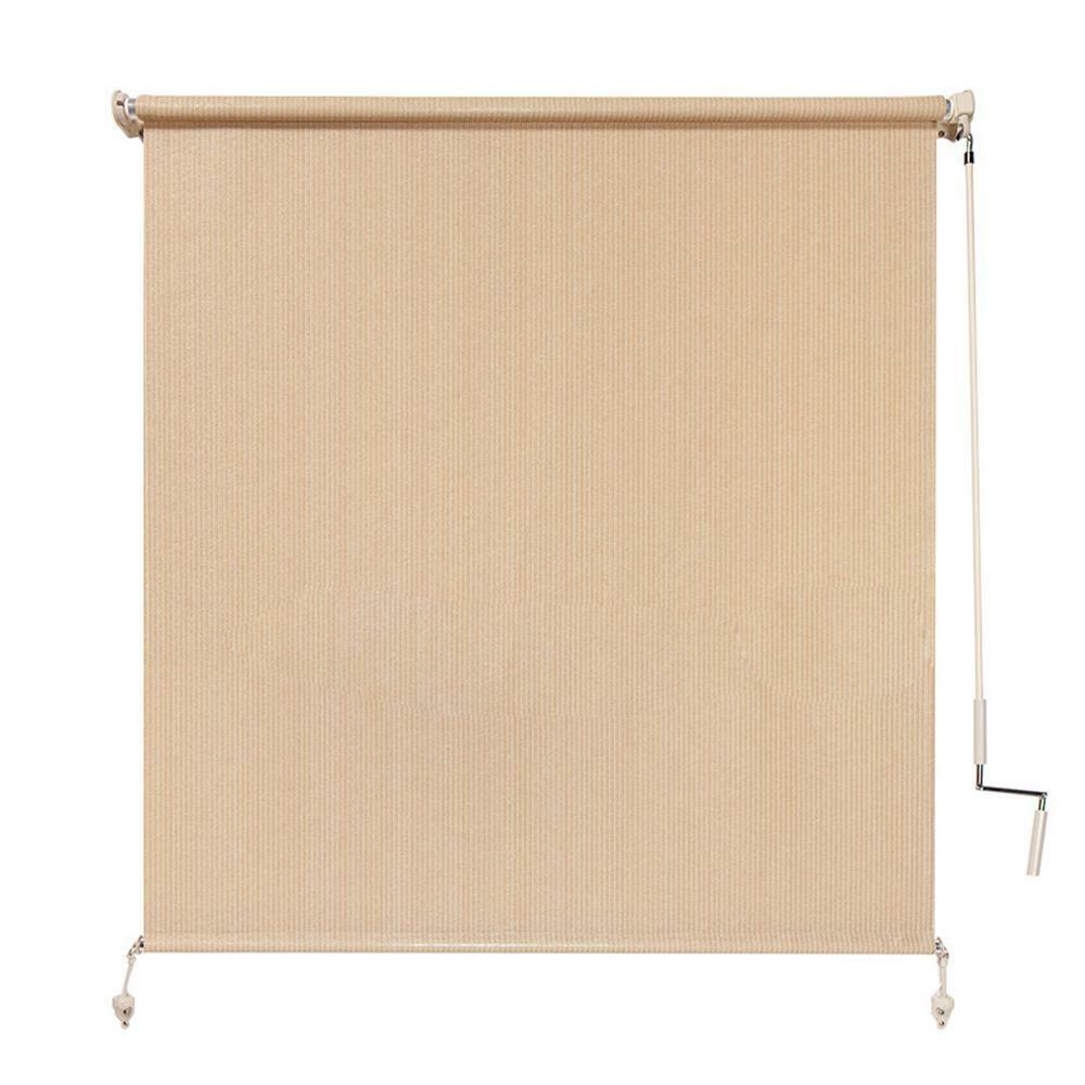 NEW Coolaroo Cordless Light Filtering Roller Shade 48" x 72" Southern Sunset