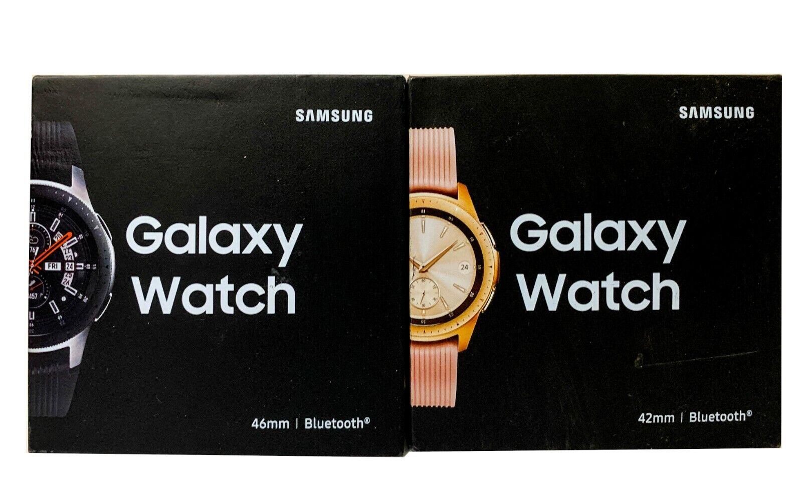 Samsung Galaxy Watch SM-R810 AMOLED Smartwatch 42mm Bluetooth - Black & Gold