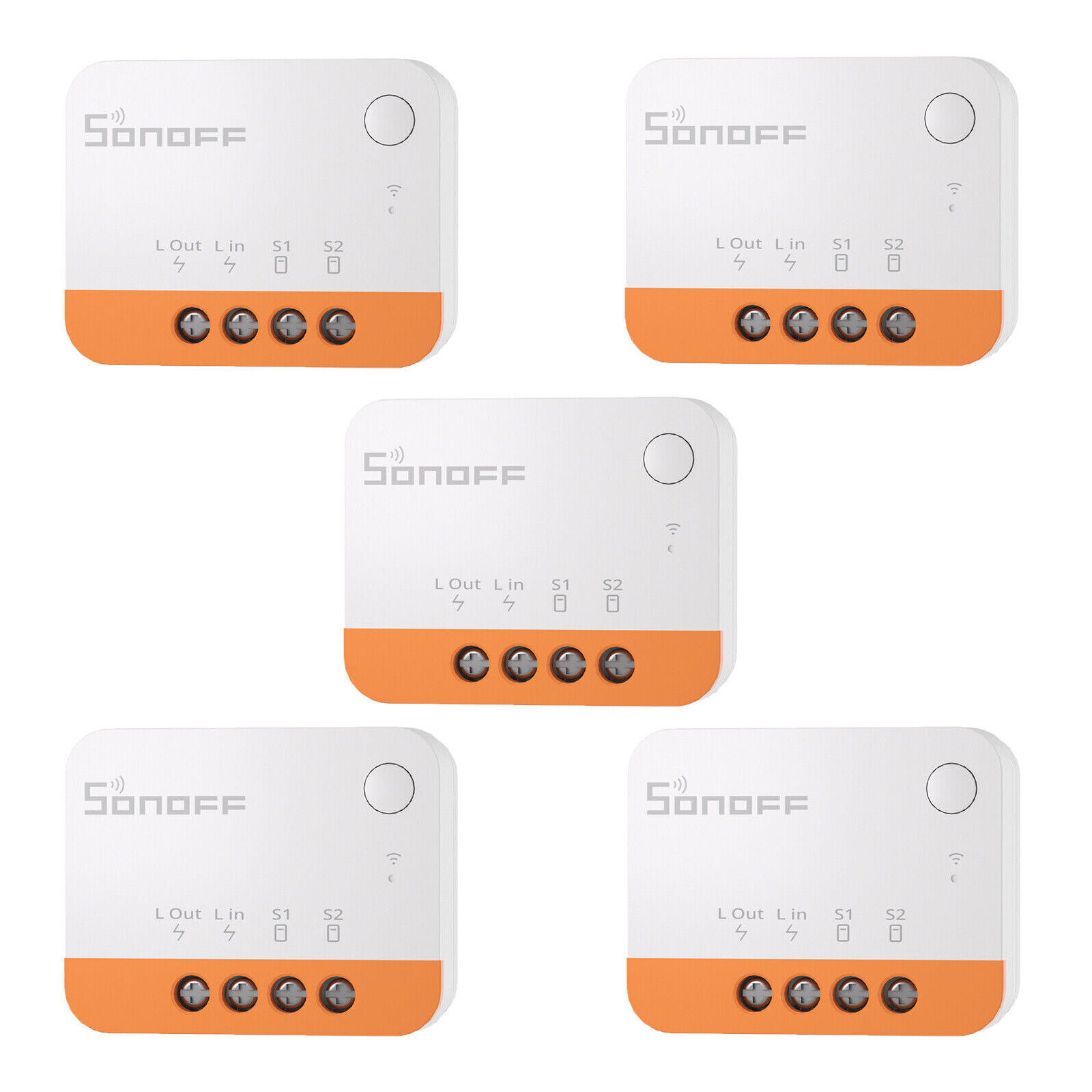 SONOFF ZBMINIL2 Zigbee Smart Switch 5 Pack Timer Scene Two Way Control for Alexa