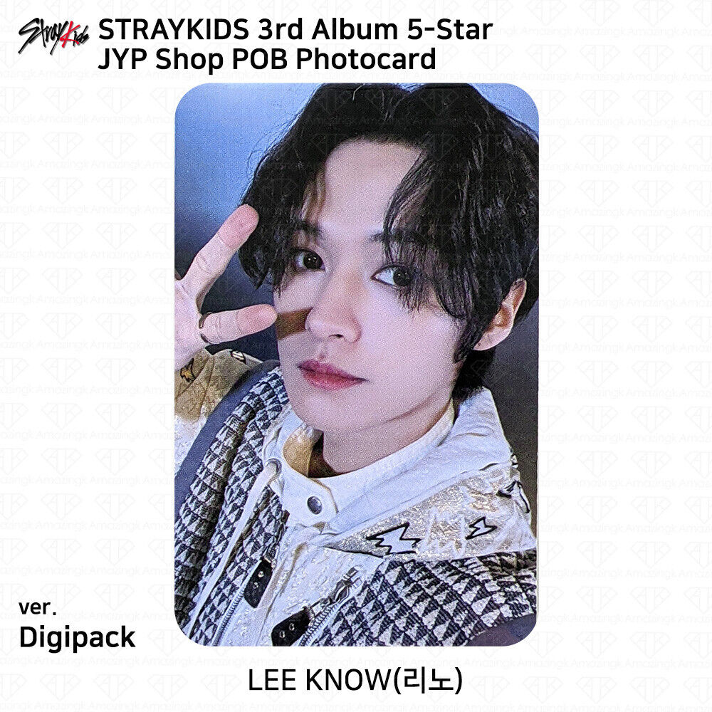 Stray Kids 3rd Album 5-Star POB Photocard Applemusic Yes24 JYP Shop Withmuu KPOP