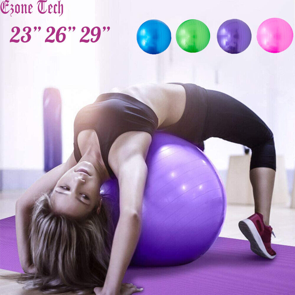 23" 26" 29" Exercise Workout Yoga Ball Anti Burst for Fitness Pilates Balance