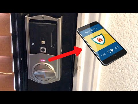 How To Sync The Lock On Your Door To A Security System - Home Automation