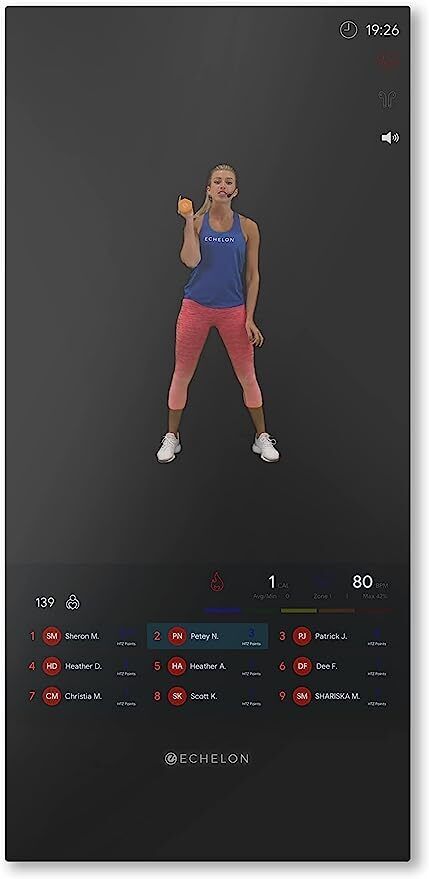 Echelon Reflect Smart Connect Fitness Mirror ECH-REFL03 - BLACK