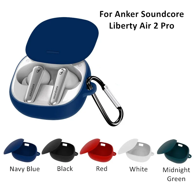 1PC For Anker Soundcore Liberty Air 2 Pro Case Protective Shell Silicone Wireless Bluetooth Earphone Accessories Anker Air2 Pro