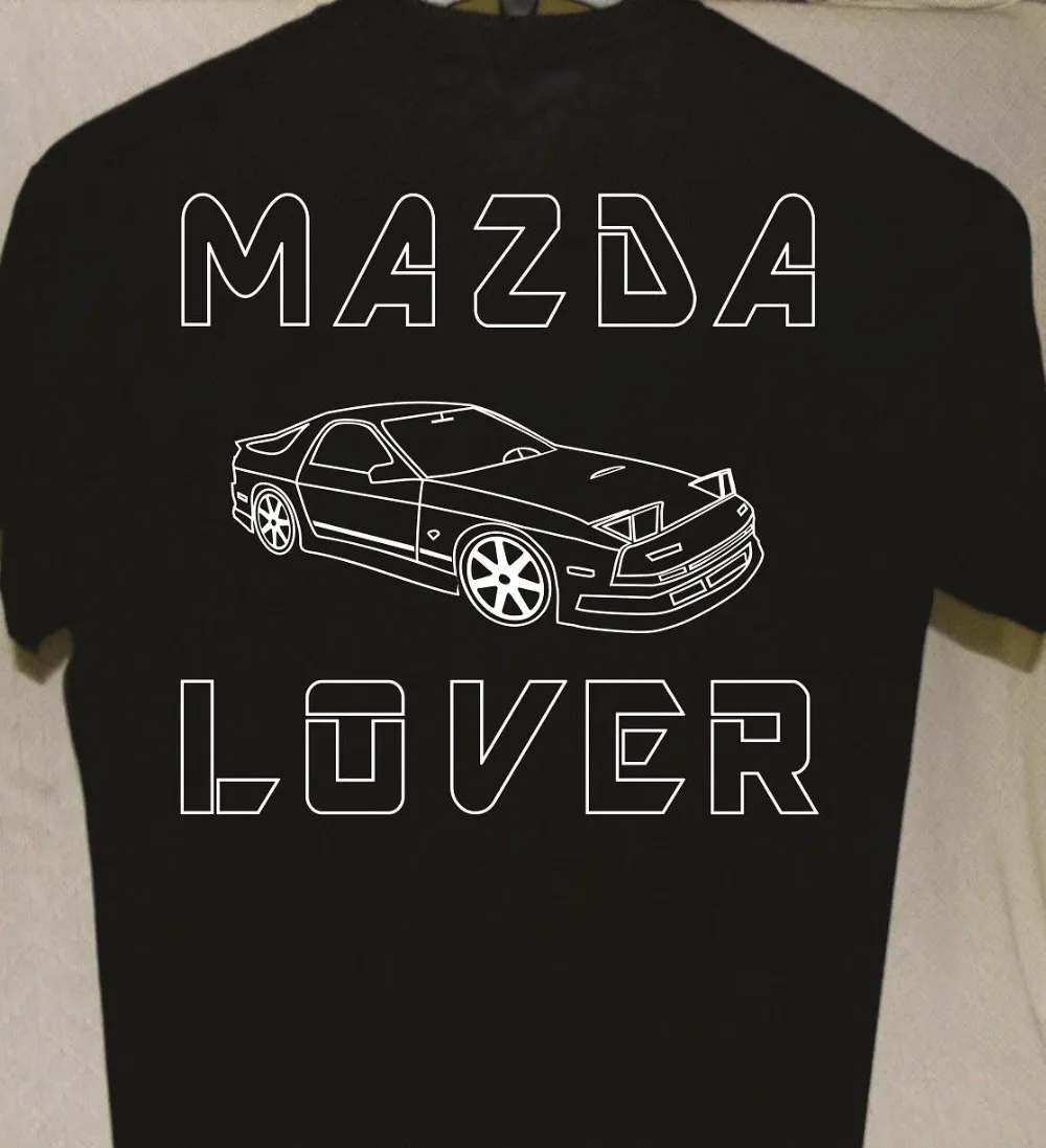 2019 Brand Clothing Men Printed Fashion Design Mazda Rx-7 Lover More Listed for Sale Great Gift for A Friend Tee Shirt