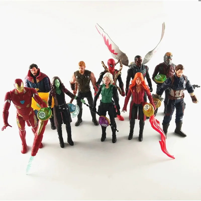 6 Inch Hasbro Avengers Infinity War Iron Man Hulk Captain America Thor Doctor Strange Action Figures Joints Movable Doll Gifts