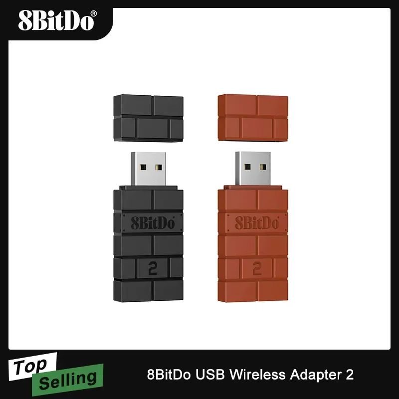 8Bitdo USB Wireless Bluetooth Adapter Receiver for Windows Mac Nintendo Switch PS1 for Xbox one PS4 PS5 Switch Controller