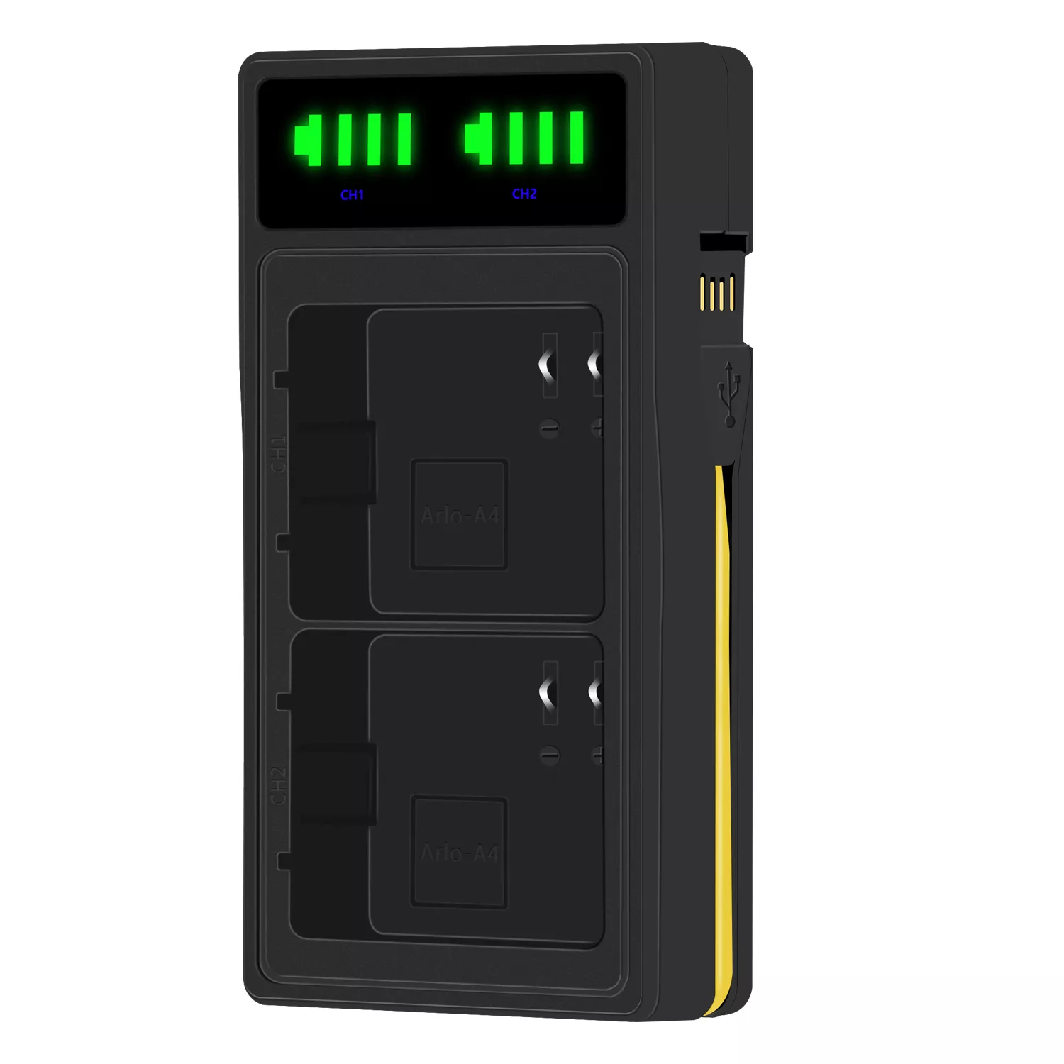 Battery Charger Charging Station for for Arlo Pro 3/Pro 4/Ultra/Ultra 2/ Plus/ 4K UHD Spotlight Cameras