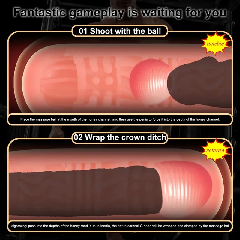 Blowjob Simulator Masturbator Man Goes And Comes Belt Sexy Toys For The Man Oral Vagina For Men Blowjob Sucking Machine Toys