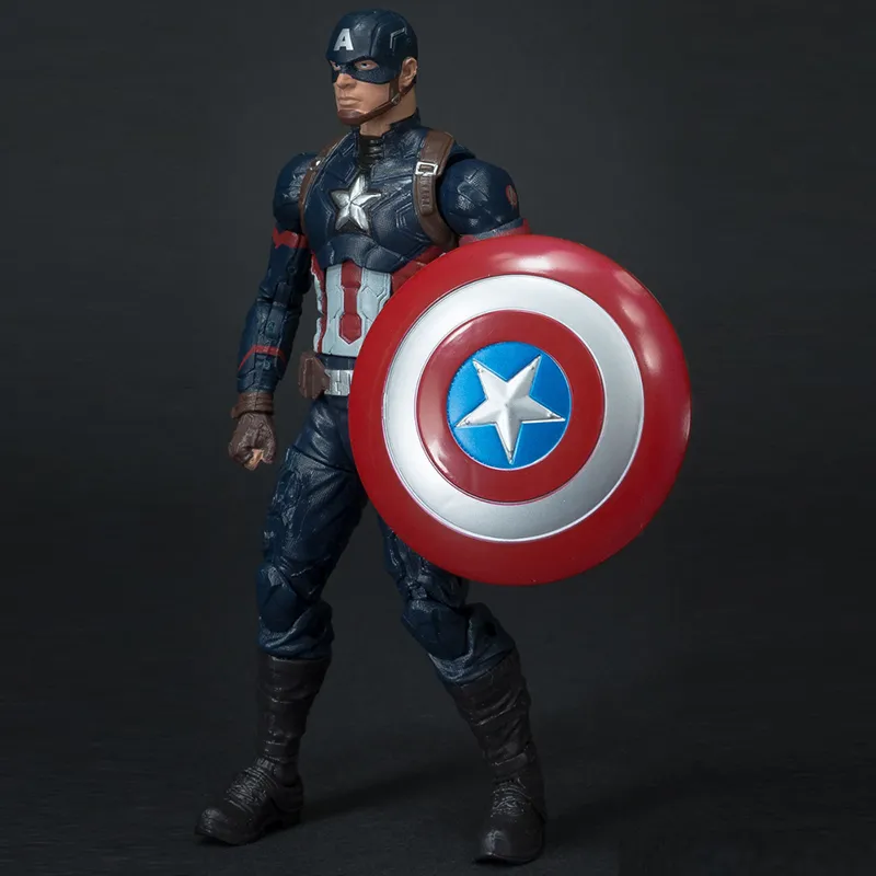 Captain America: Civil War Action Figure Toys 6 Inch Movable Statue Model Doll Collection Gifts for Boyfriend Children