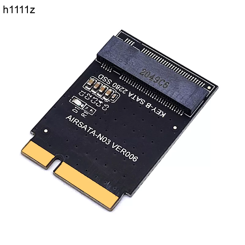 For Apple Macbook SSD Adapter M2 NGFF SSD to 17+7Pin Convert Card Riser for MacBook Air 2012 A1466 A1465 MD223 MD224 MD231 MD232