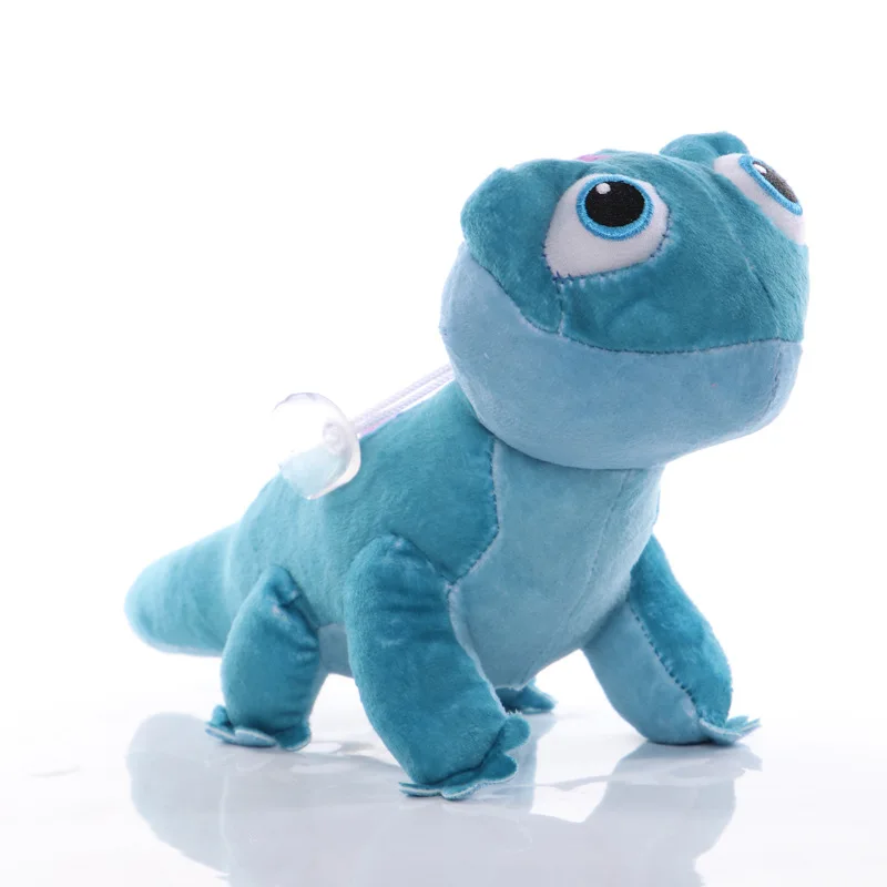 Frozen 2 Lizard Bruni Elsa Anna Plush Toys Doll 17-27cm Chameleon Anime Soft Stuffed Plush Toys Doll for Kids Xmas Gift