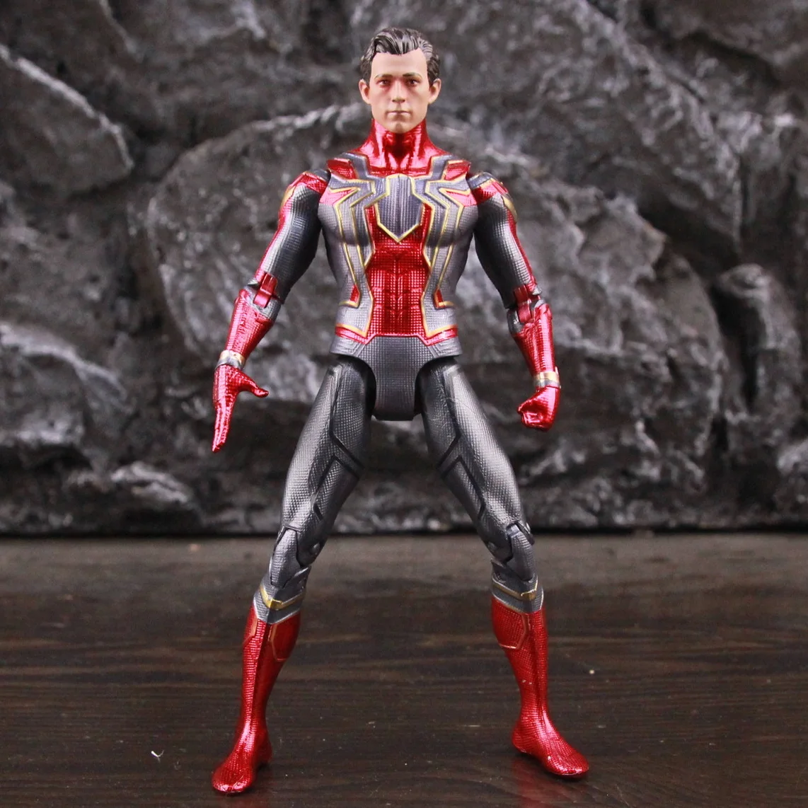 Iron Spider Man 6" Action Figure Avengers Spider-Man Endgame Infinity War Tom Holland Legends Doll Model