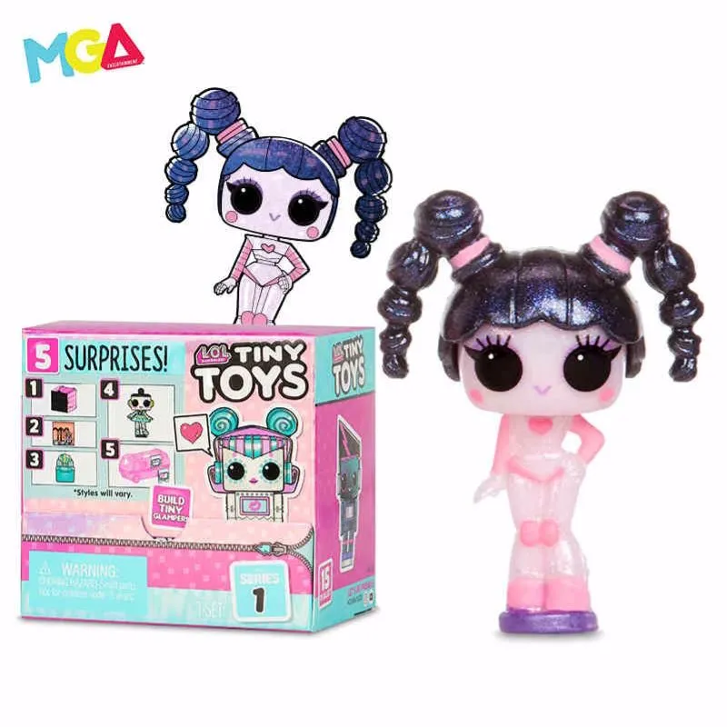 Lol Surprises Tiny Toys Mini doll 1 Pack Build a Glamper Fashion Doll Toys gift