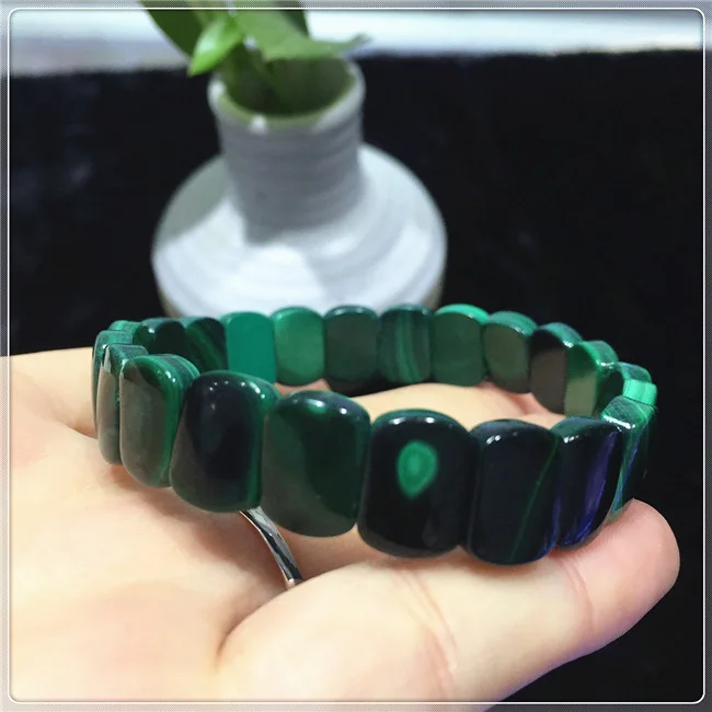 Malachite hand row shape strings of extra value special benefit single circle fortune transfer
