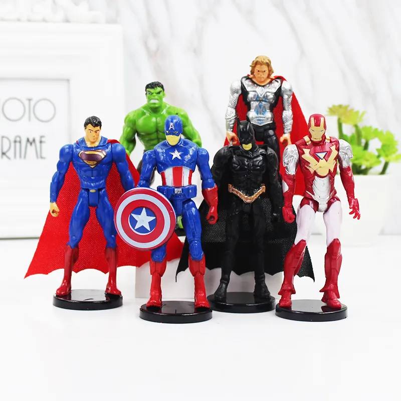 Marvel Avengers superhero Infinity War Iron Man Hulk American Captain Thor Super Heroes Action Figures Toys