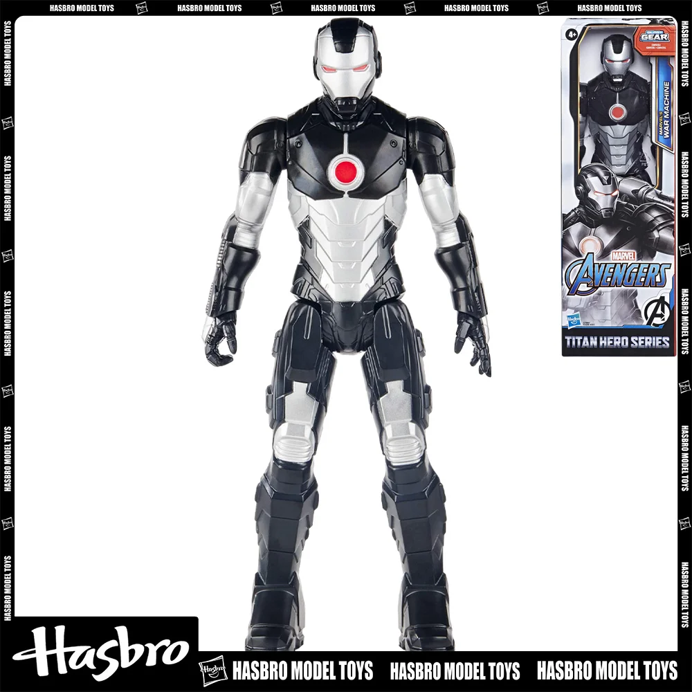 Original Hasbro Marvel Avengers Titan Hero Serie War Machine 12 Inch Action Figure Collection Model Toys Christmas Gift
