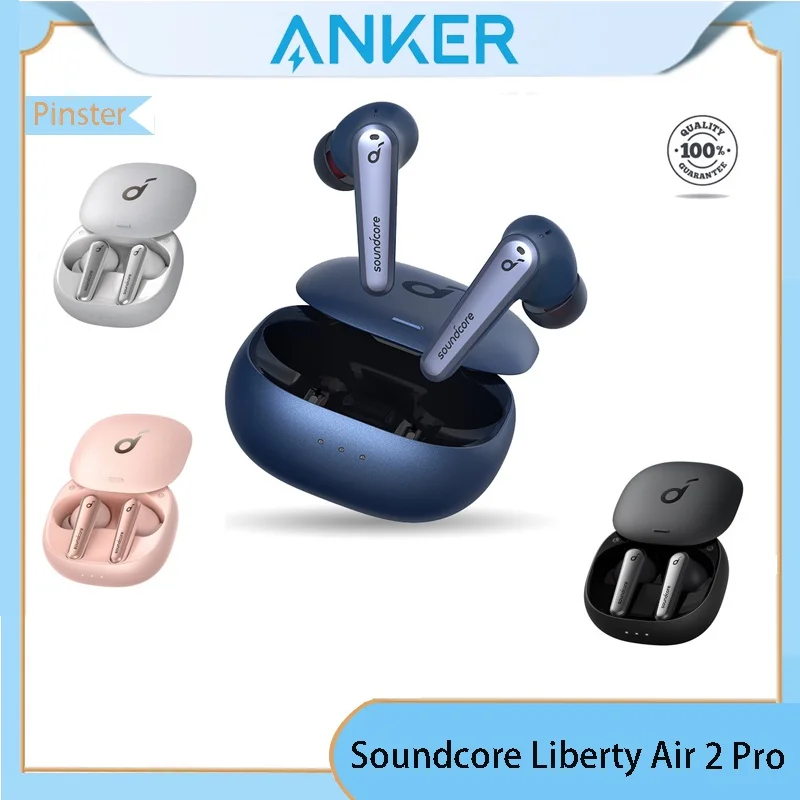 Original Soundcore Liberty Air 2 Pro Bluetooth 5.0 Touch Control True Wireless Earbuds ANC Active Noice Cancelling Earphone
