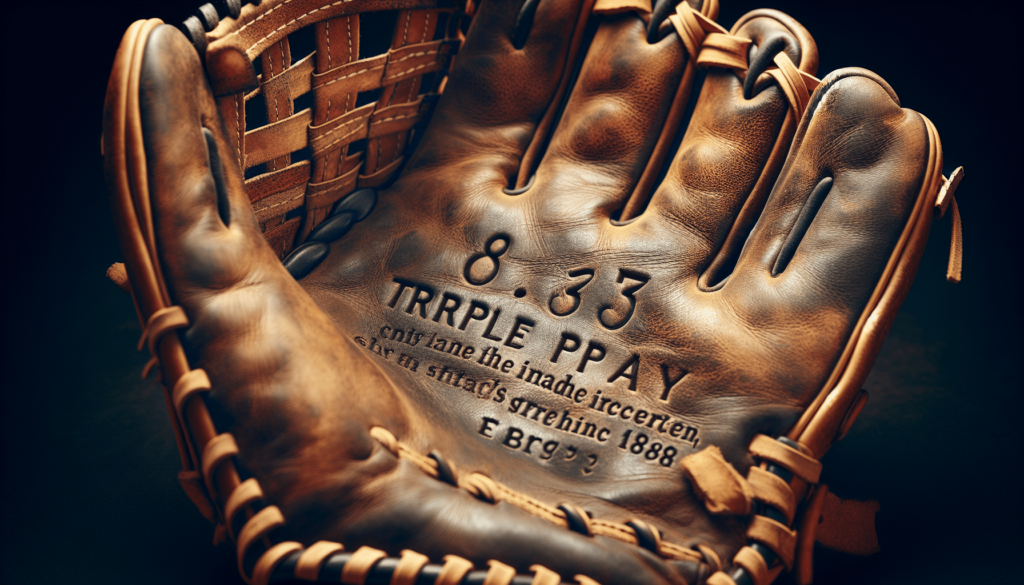 Who Was The First 8-3-5 Triple Play Since 1884?