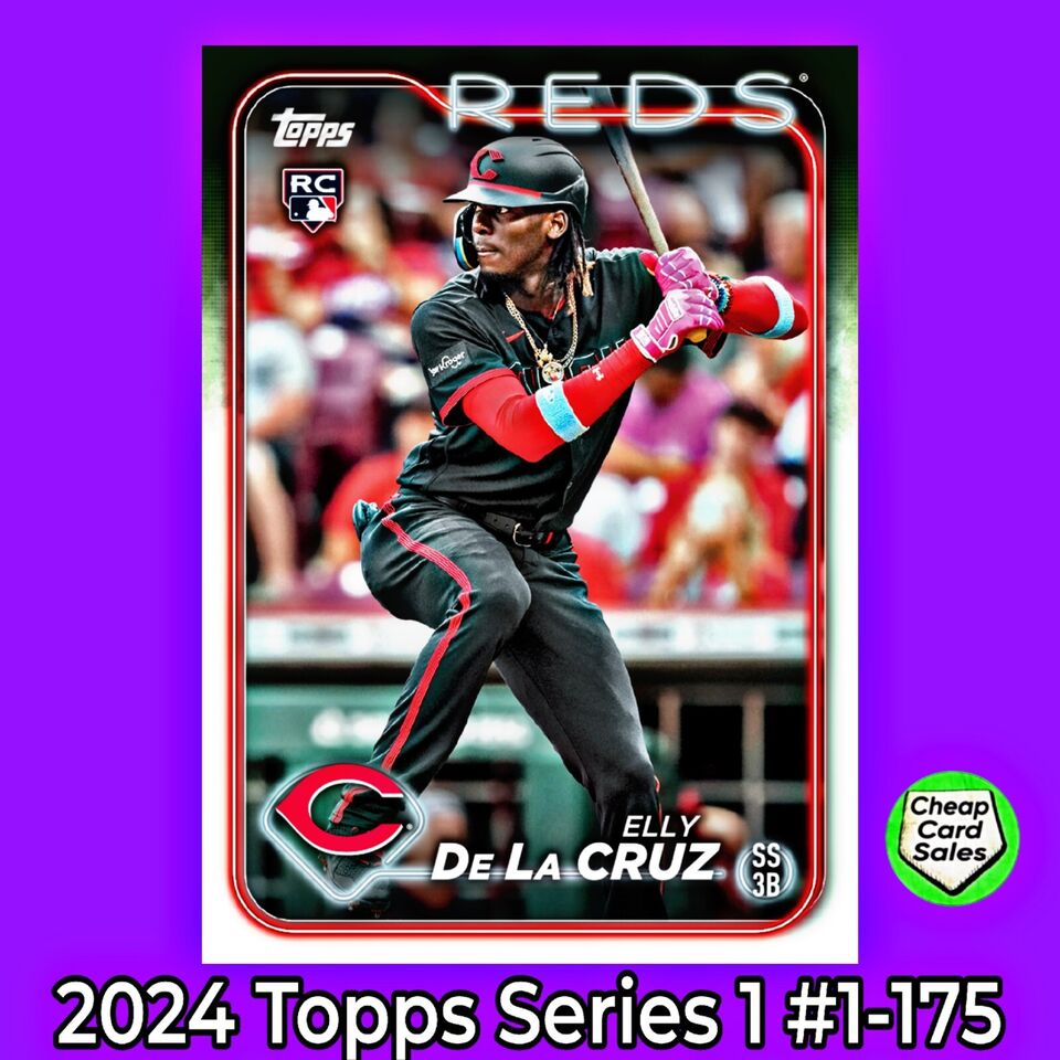2024 Topps Series 1 Baseball {1-175} Pick Your Card And Complete Your Set!