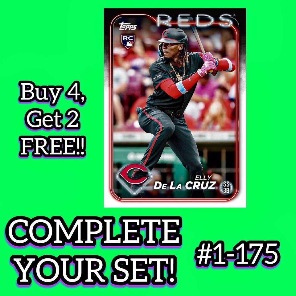 2024 Topps Series 1 Baseball Commons COMPLETE YOUR SET! Pick Cards #1-175