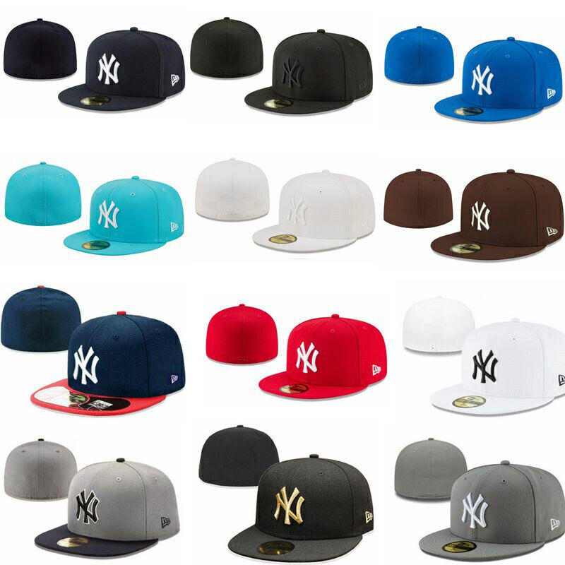 NEW Men New York Yankees Baseball Cap Fitted Hat Multi Size Polychrome Cap