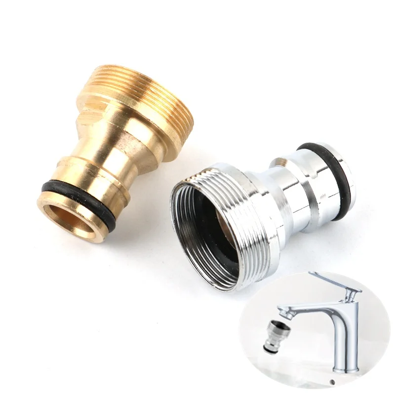 Universal Tap Kitchen Adapters Brass Faucet Tap Connector Mixer Hose Adaptor Basin Fitting Garden Watering Tools