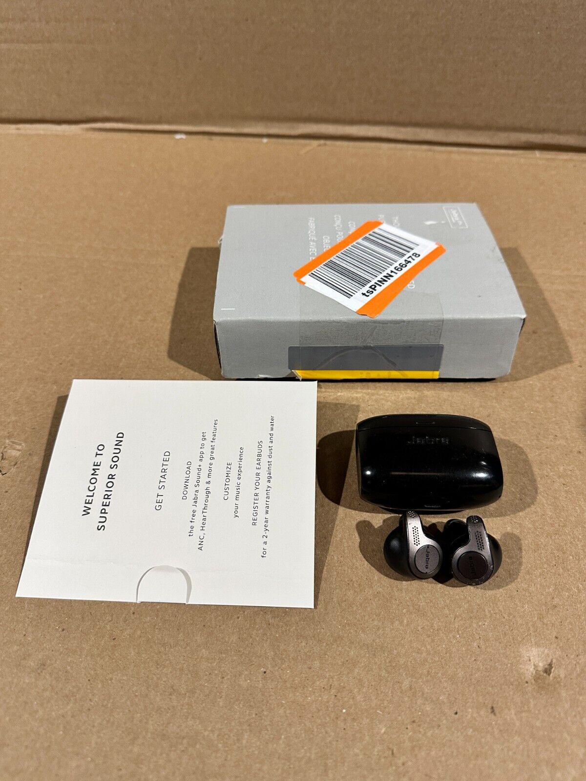 Jabra Elite 65t Alexa Enabled True Wireless Earbuds with Charging Case *HAS USE*