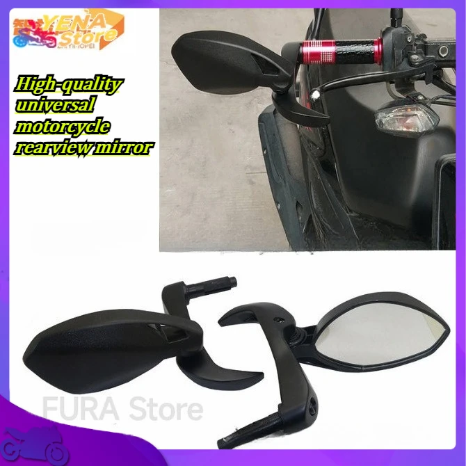 High-quality universal motorcycle rearview mirror, foldable motorcycle sideview mirror, reflective mirror