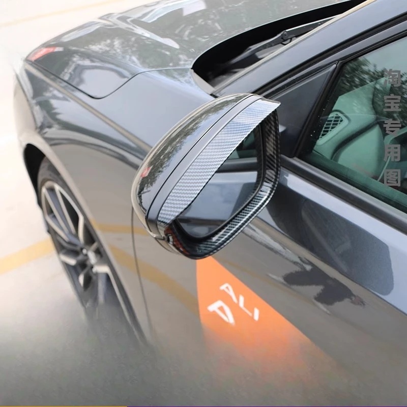 ABS rearview mirror protective shell rain eyebrow frame For Honda Accord 2023-2025 Reflective mirror rain shield modification